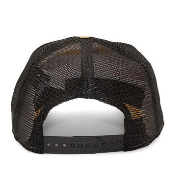 Kasket New Era 9FORTY A-Frame Trucker MLB League Essential Los Angeles Dodgers Pineapple / Black  One Size Beige | 60435249, 1
