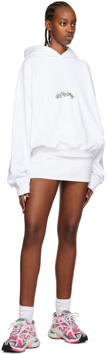 Nederdel We11done We11done Low-Rise Denim Mini Skirt Hvid | WD-DS3-22-372-W-WH, 3