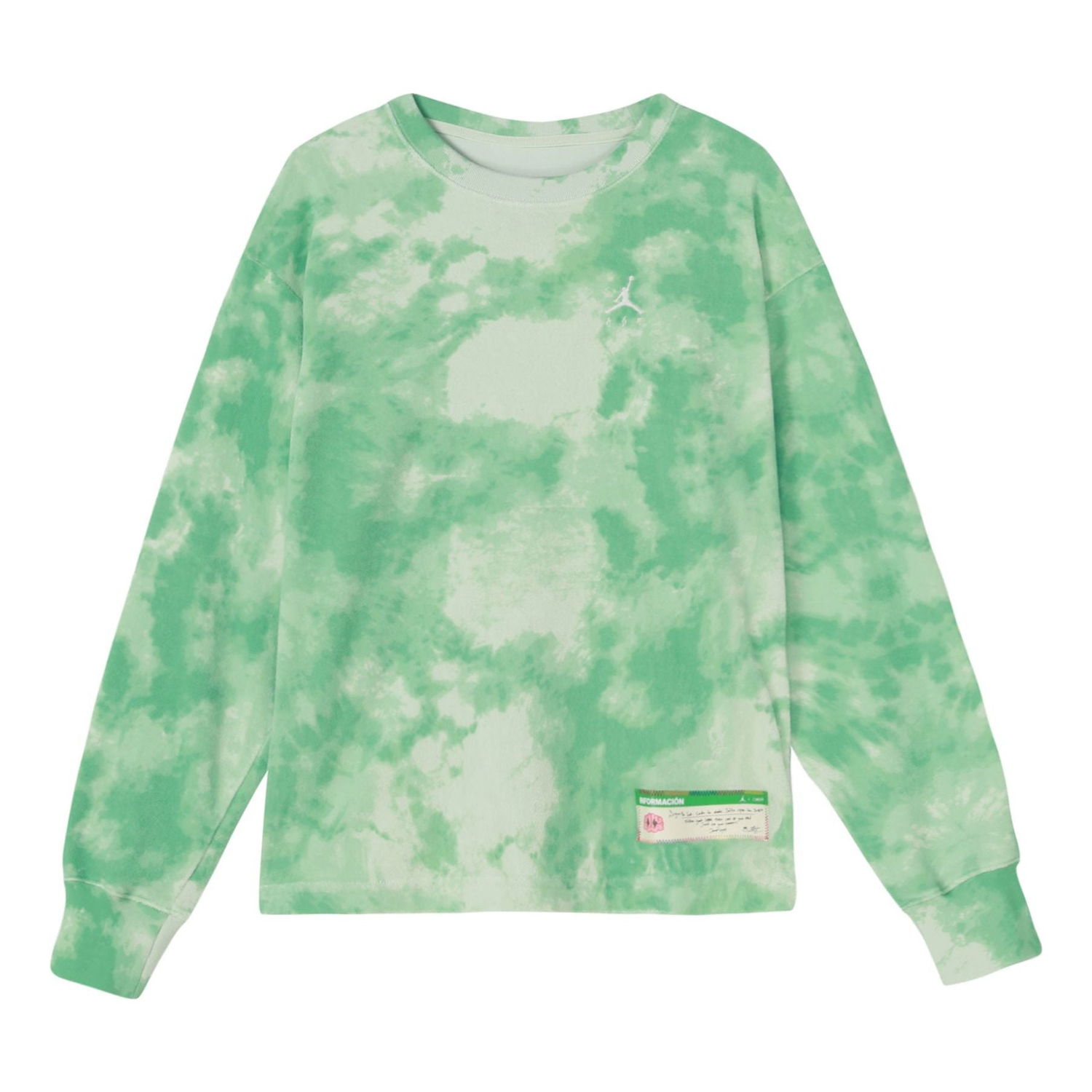 Sweater Jordan Air Jordan x J Balvin Tie-Dye Long Sleeve T-Shirt Grøn | DR3103-316, 0