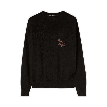 Sweatshirt Palm Angels The Palm Sweater Sort | PMHE007F22KNI0021032, 0