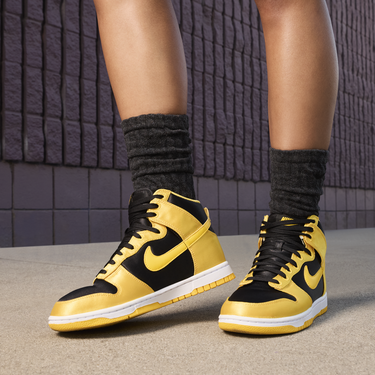 Sneakers og sko Nike Dunk High Gul | FN4216-001, 3