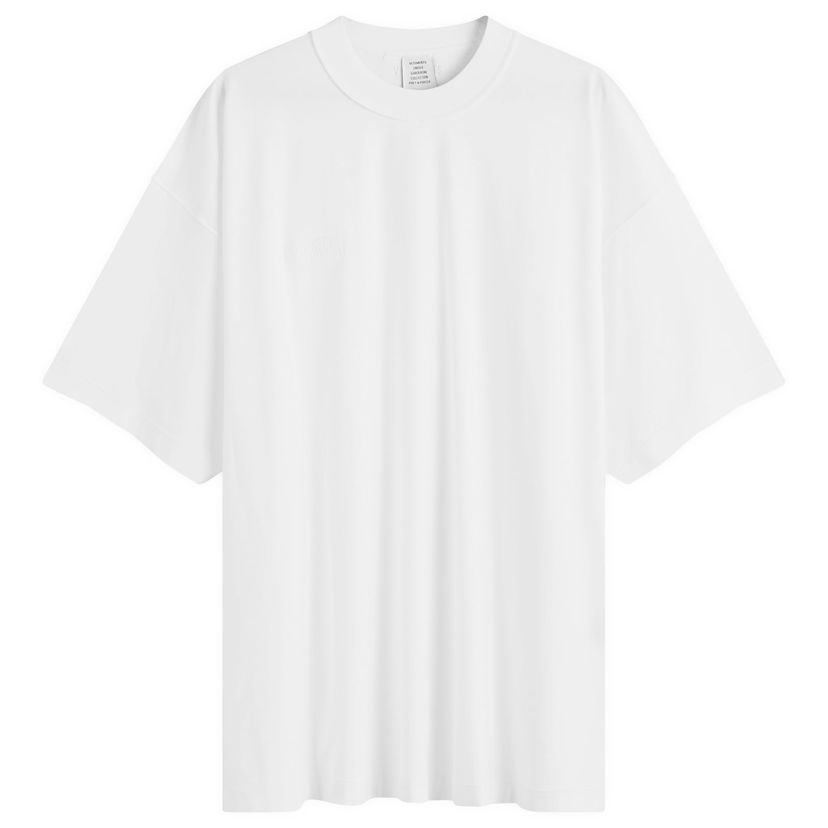 T-shirt VETEMENTS Inside Out Label T-Shirt Hvid | UA65TR107W