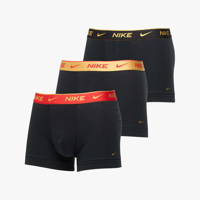 Boksere Nike Trunk 3-Pack Sort | 0000KE1008-U9W