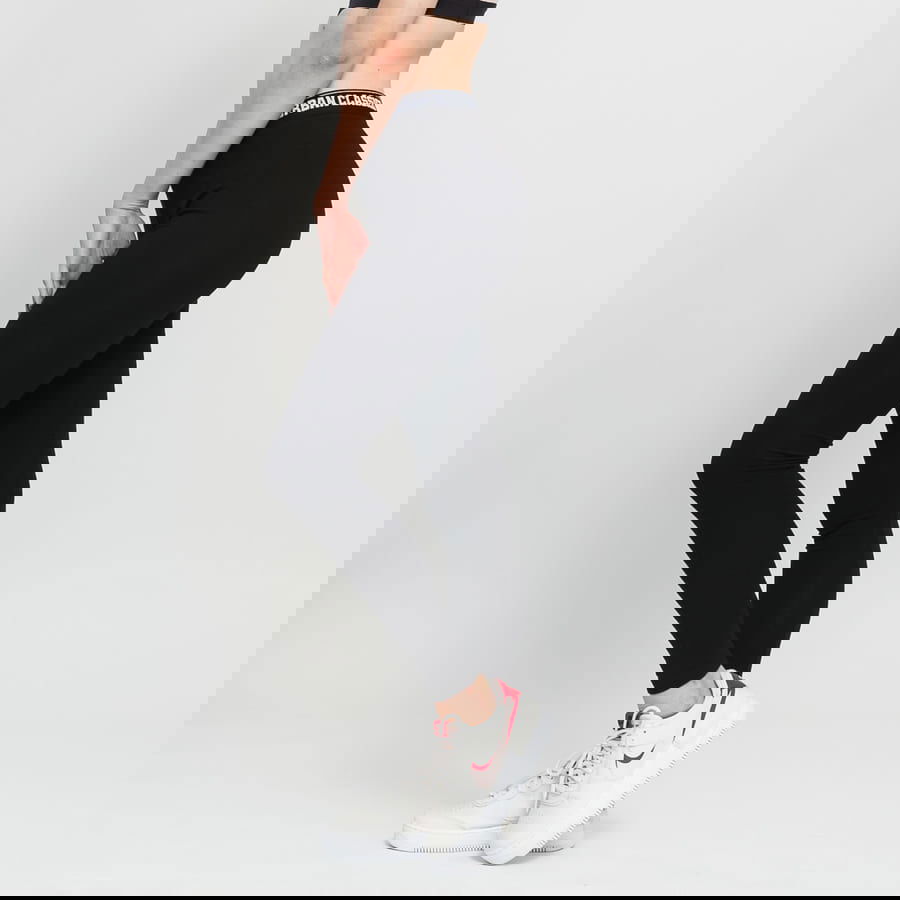 Leggings Urban Classics Ladies Logo Leggings Sort | TB1492 black, 0