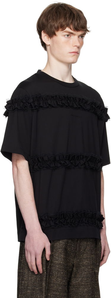 T-shirt Simone Rocha Simone Rocha Ruffle Frill T-Shirt Grøn | 5362 0553, 4