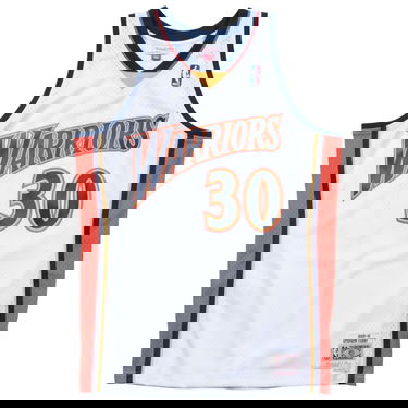 Jersey Mitchell & Ness Golden State Warriors Stephen Curry Swingman Jersey Hvid | SMJYGS18169-GSWWHIT09SCU, 0