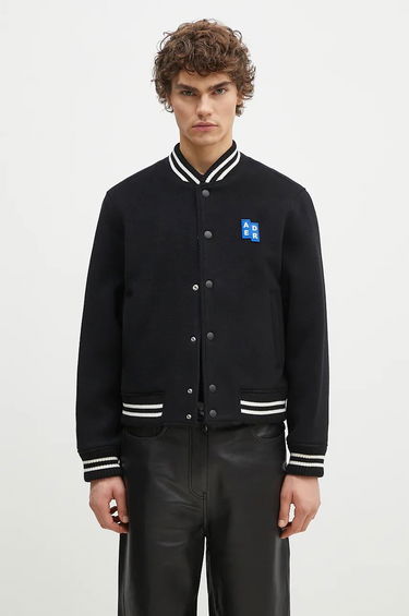 Bomberjakke ADER ERROR Wool Varsity Jacket Sort | BM42FYJK0504BK, 0