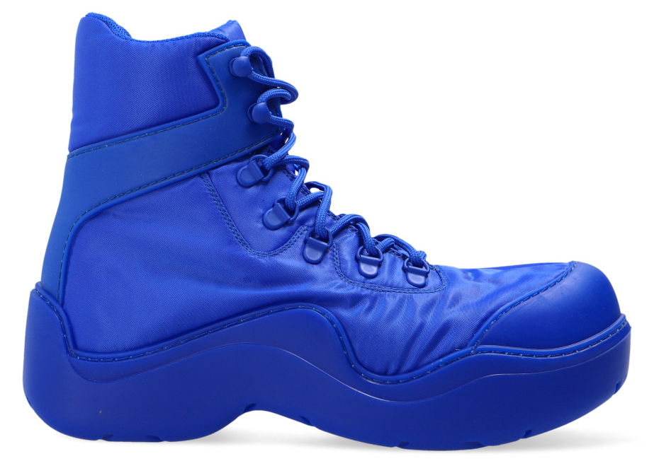 Sneakers og sko Bottega Veneta Puddle Bomber Ankle Boot Blå | 667218VBSD74209, 0
