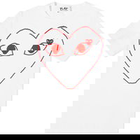 Play Outline Heart Logo Tee