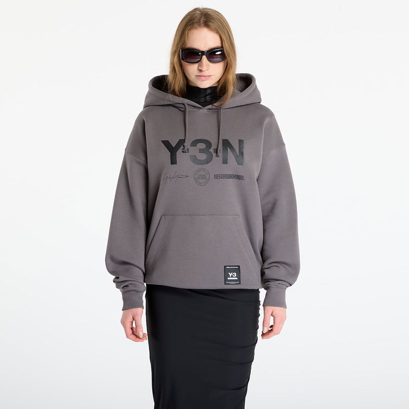 Sweatshirt Y-3 Y-3 x Neighborhood Graphic Hoodie Grå | JX7462