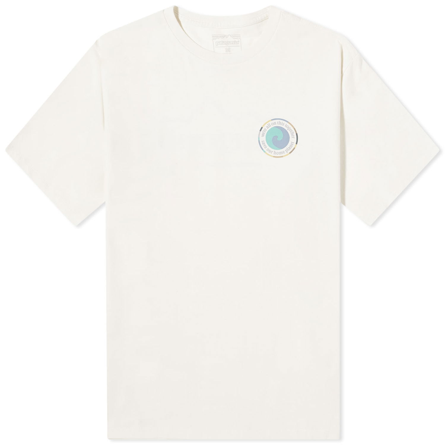 T-shirt Patagonia Unitz Fitz Responsibili-Tee Hvid | 37768-BCW, 0
