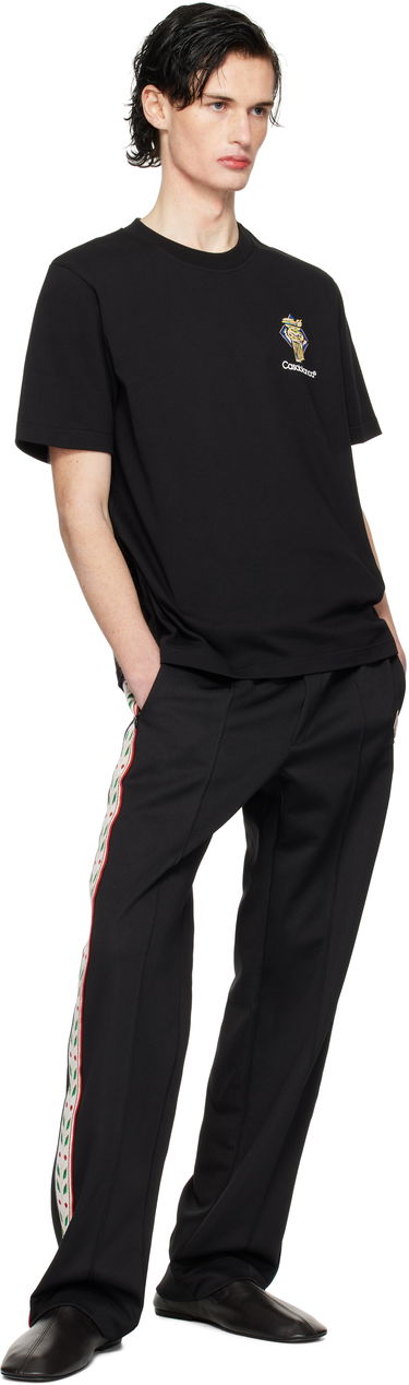 T-shirt Casablanca Diamond Column Graphic T-Shirt Sort | MPS25-JTS-001-06, 3