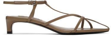 Sneakers og sko Jil Sander Jil Sander High Heeled Tie Sandals Brun | J15WP0129_P8389, 0