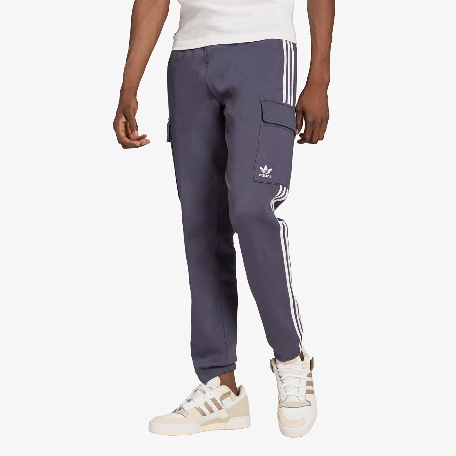 Joggingbukser adidas Performance 3-Stripes SC Pants Blå | HG4828, 0