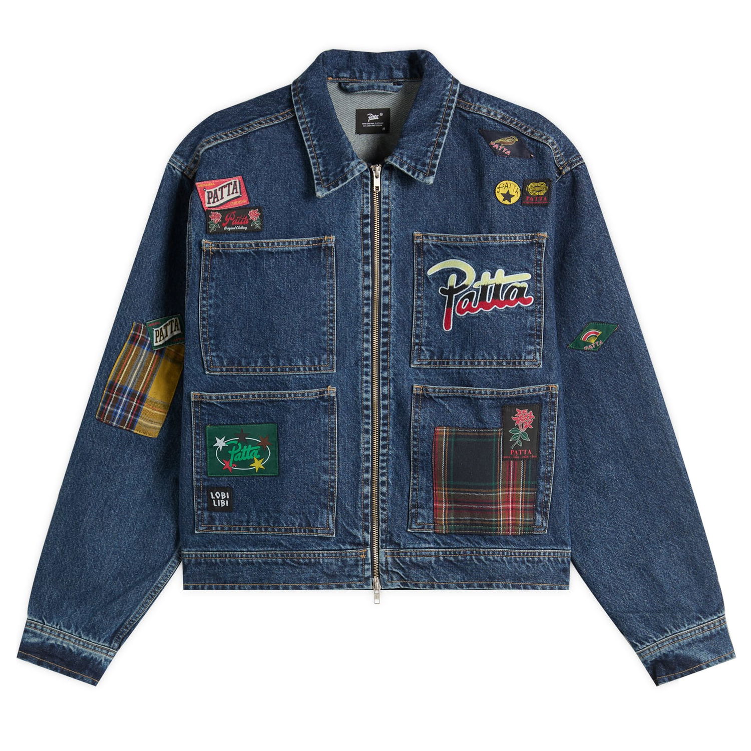 Jakke Patta Patta Whole Lotta Labels Denim Jacket Blå | POC-AW25-4200-348-0022-197, 0