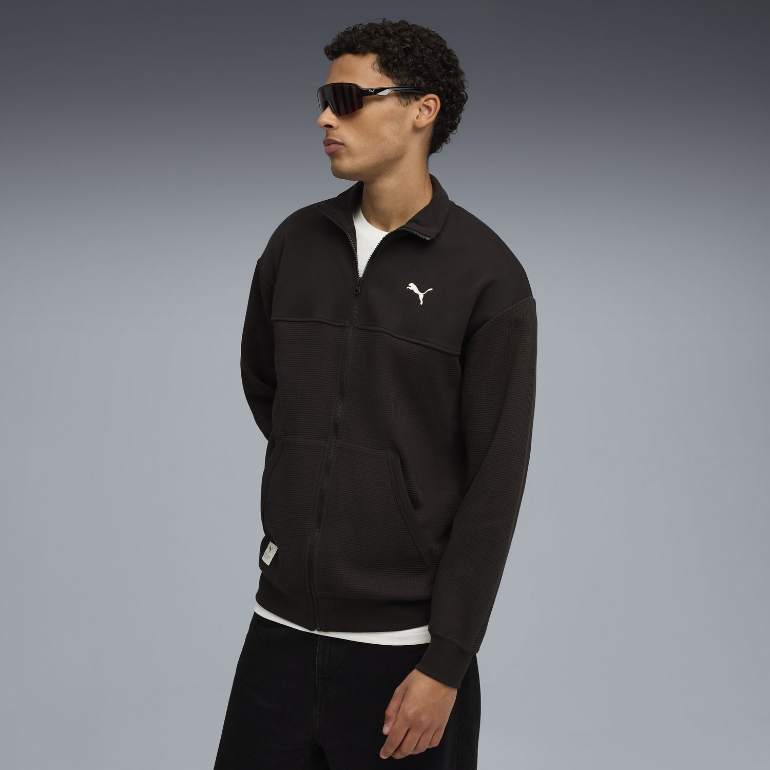 Jakke Puma Class Pinnacle Track Jacket Sort | 688218_01, 0