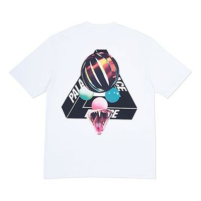 T-shirt Palace Sans Ferg Graphic Print T-Shirt Hvid | PAL-SS18-052