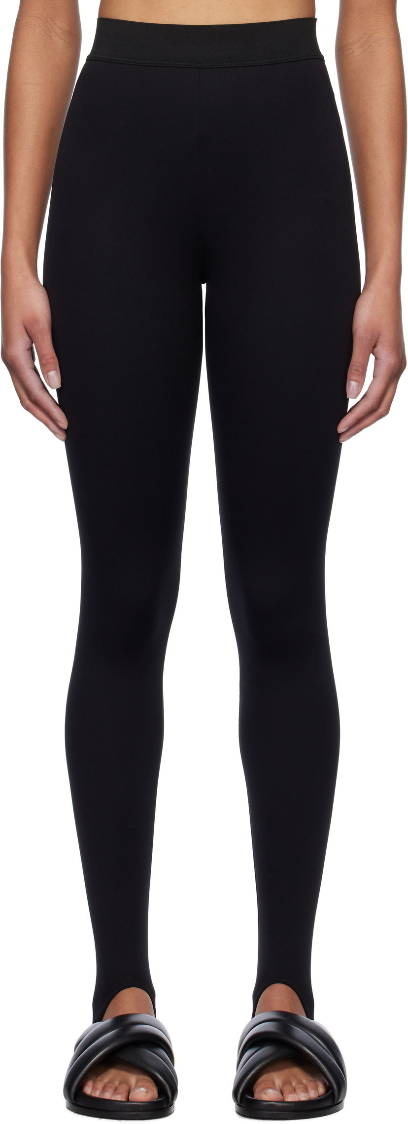 Leggings WARDROBE.NYC Rosie Huntington-Whiteley Edition RHW Active Stirrup Leggings Sort | W2213R19JE