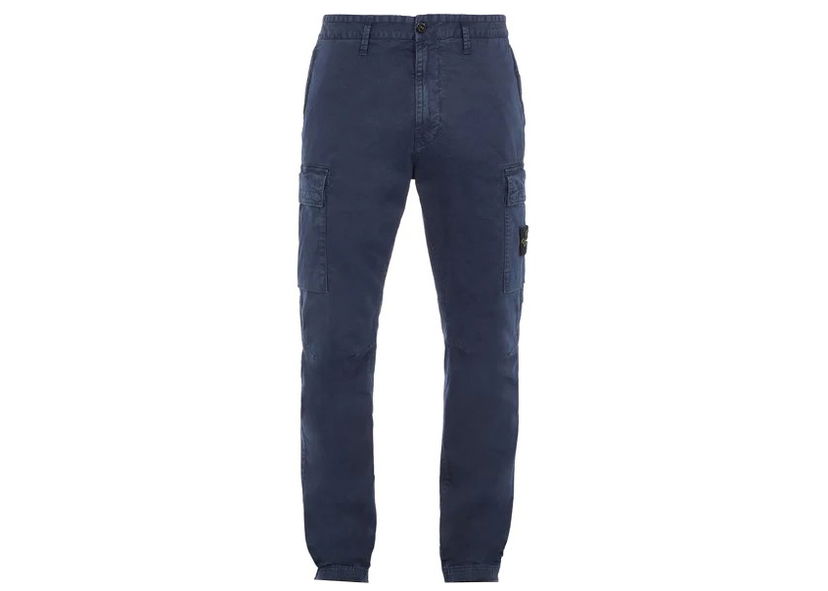 Bukser Stone Island Pantalone Regular Tapered Pants Mørkeblå | 101530404 A0120