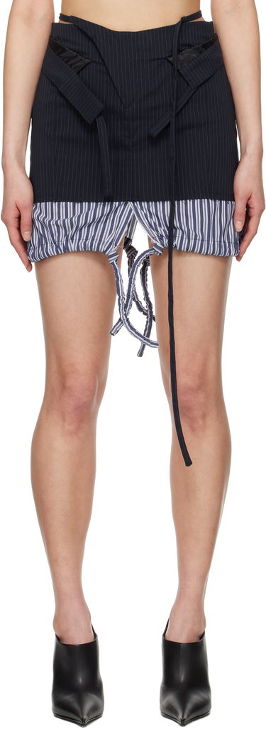 Nederdel Ottolinger Ottolinger Double Waistband Miniskirt Blå | 11130081101, 0