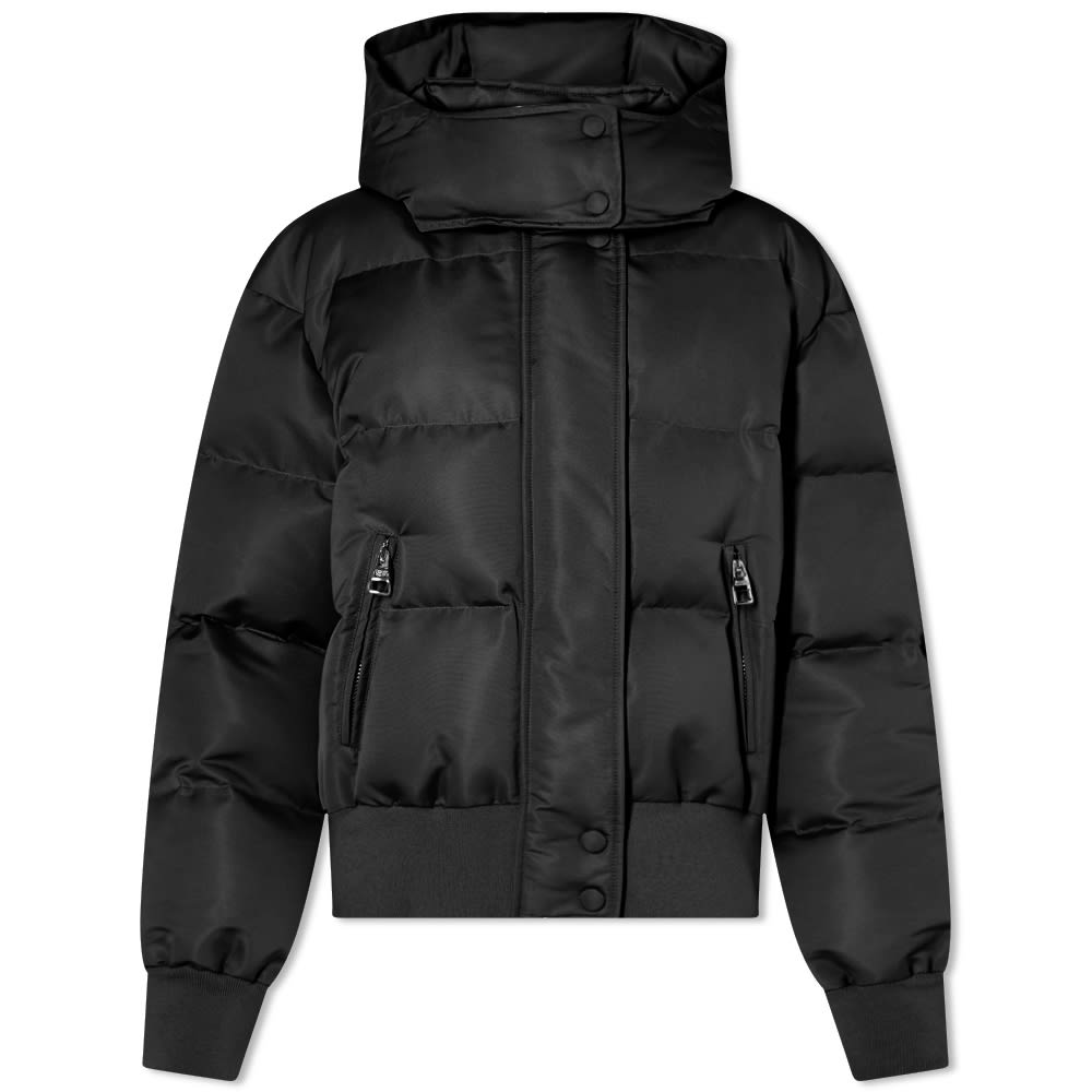 Puffer jakke Alexander McQueen Graffiti Puffer Jacket Sort | 672752QEADE-1000, 0