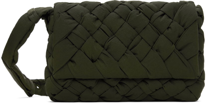 Skuldertaske Bottega Veneta Bottega Veneta Small Rumple Shoulder Bag Grøn | 795498 V4GE1 3203