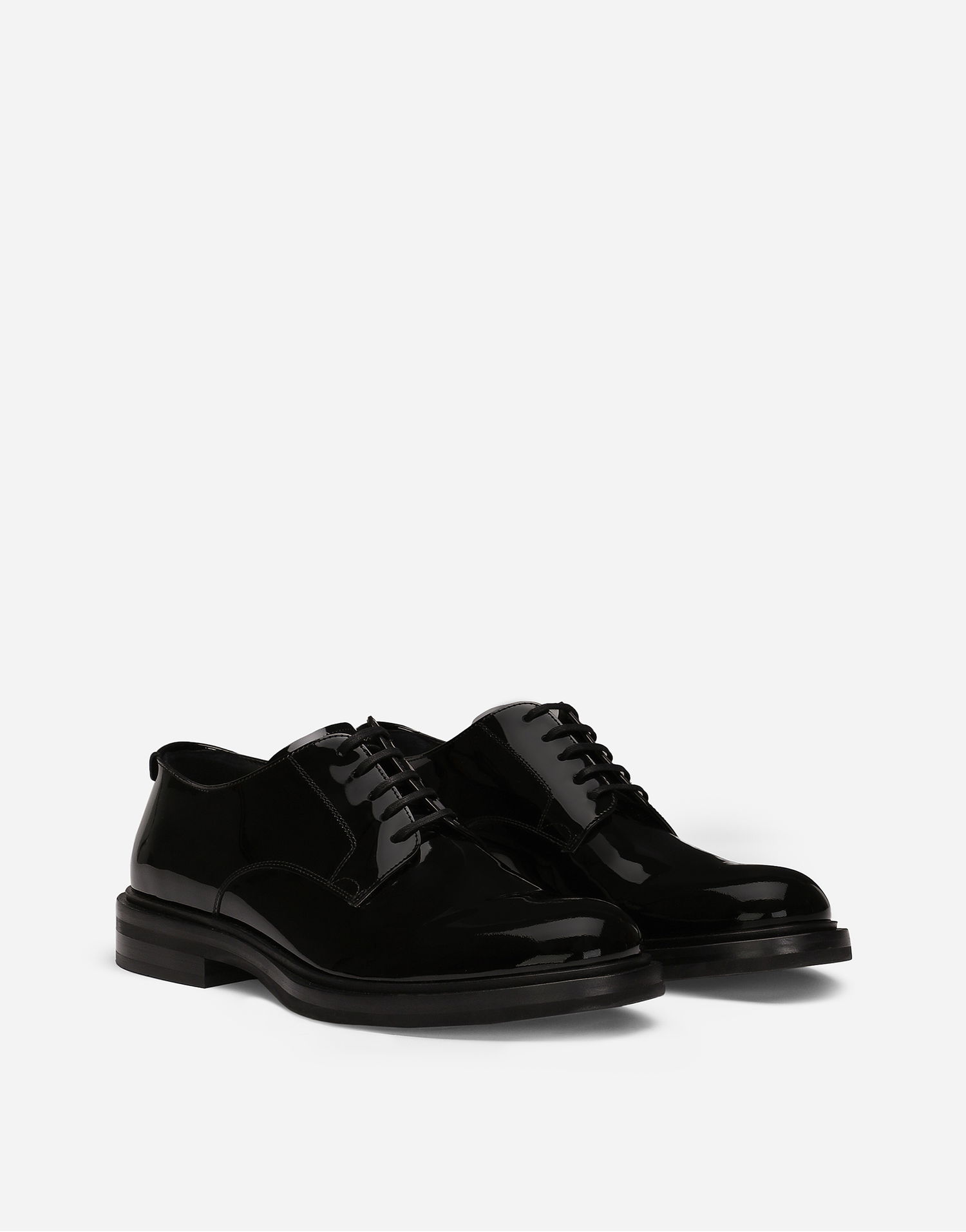 Sneakers og sko Dolce & Gabbana Derby Patent Leather Shoes Sort | A10840A147180999, 1