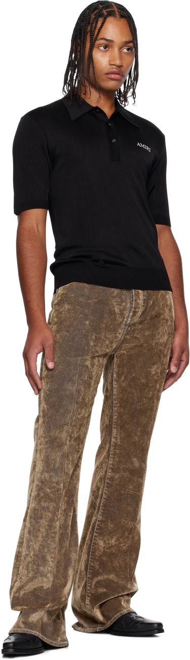 Jeans AMIRI AMIRI Velvet Flare Jeans Brun | AMDNFR1027, 3