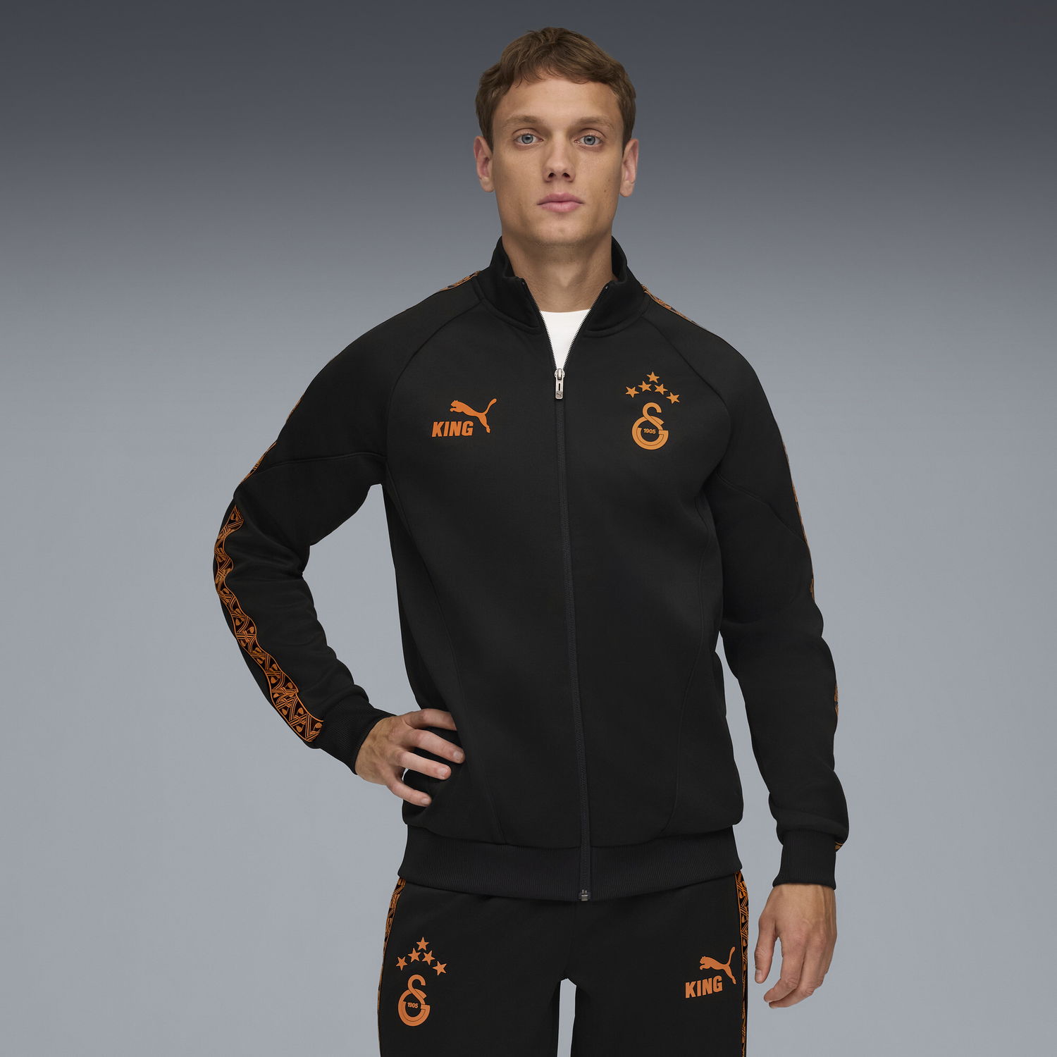 Jakke Puma Galatasaray SK KING Anthem Track Jacket Sort | 782925_05, 0