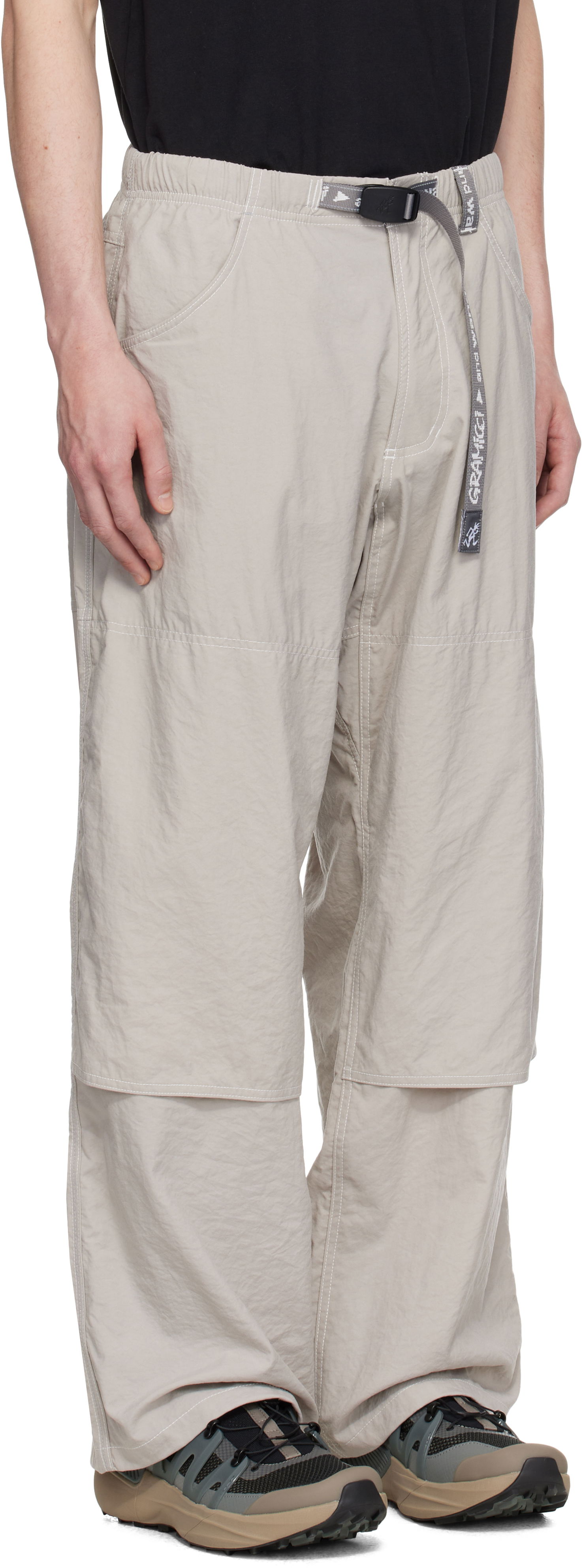 Bukser and wander Gramicci Edition Nylon Double Knee Trousers Beige | GUP5-S3004-M, 1