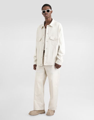 Cargo bukser Dolce & Gabbana Dolce & Gabbana Cotton Cargo Pants With Tag Hvid | GP0RSTFUFL3W0802, 1