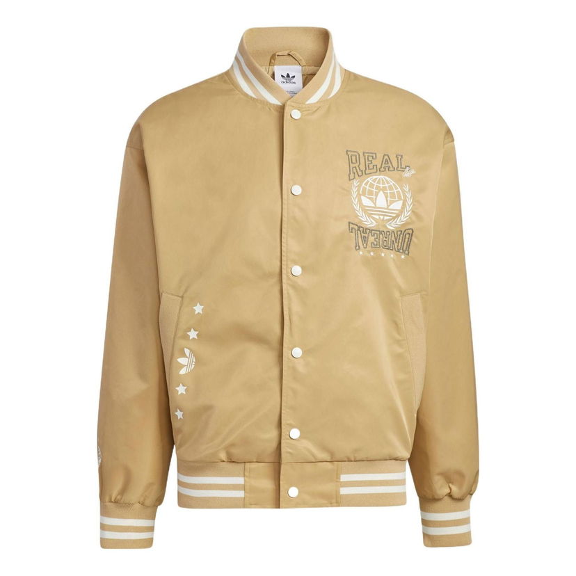 Bomberjakke adidas Originals Woven Bomber Jacket Beige | HY1358