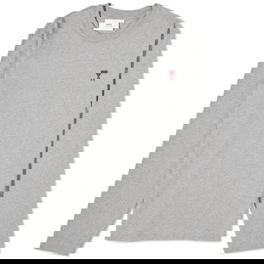 T-shirt AMI Small A Heart T-Shirt Grå | UTS205-726-055, 0