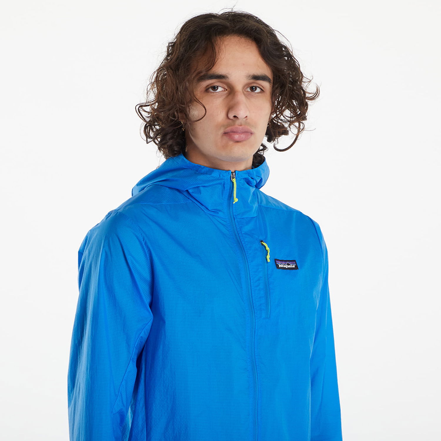 Vindjakke Patagonia Houdini Jacket Vessel Blue Blå | 24142 VSLB, 1