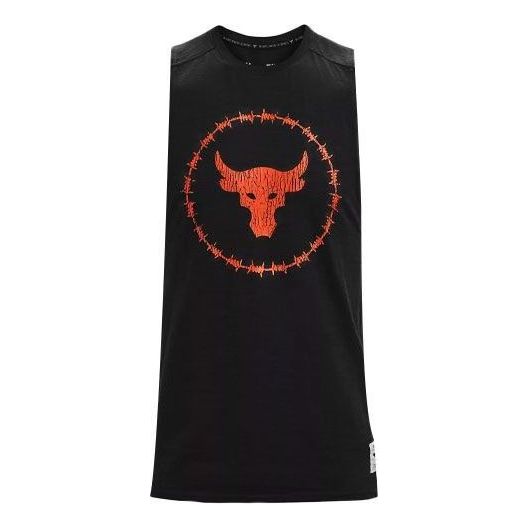 Tanktop Under Armour Project Rock Cotton Graphic Tank Sort | 1361623-001
