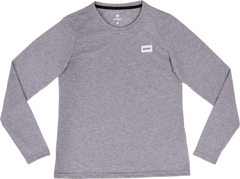 T-shirt Saysky Saysky Clean Motion Long Sleeve T-Shirt Grå | nwrls51c6007