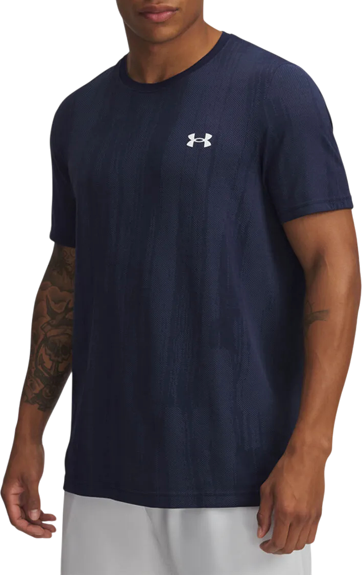 T-shirt Under Armour Vanish Seamless Novelty Short Sleeve T-Shirt Mørkeblå | 1388129-410, 0