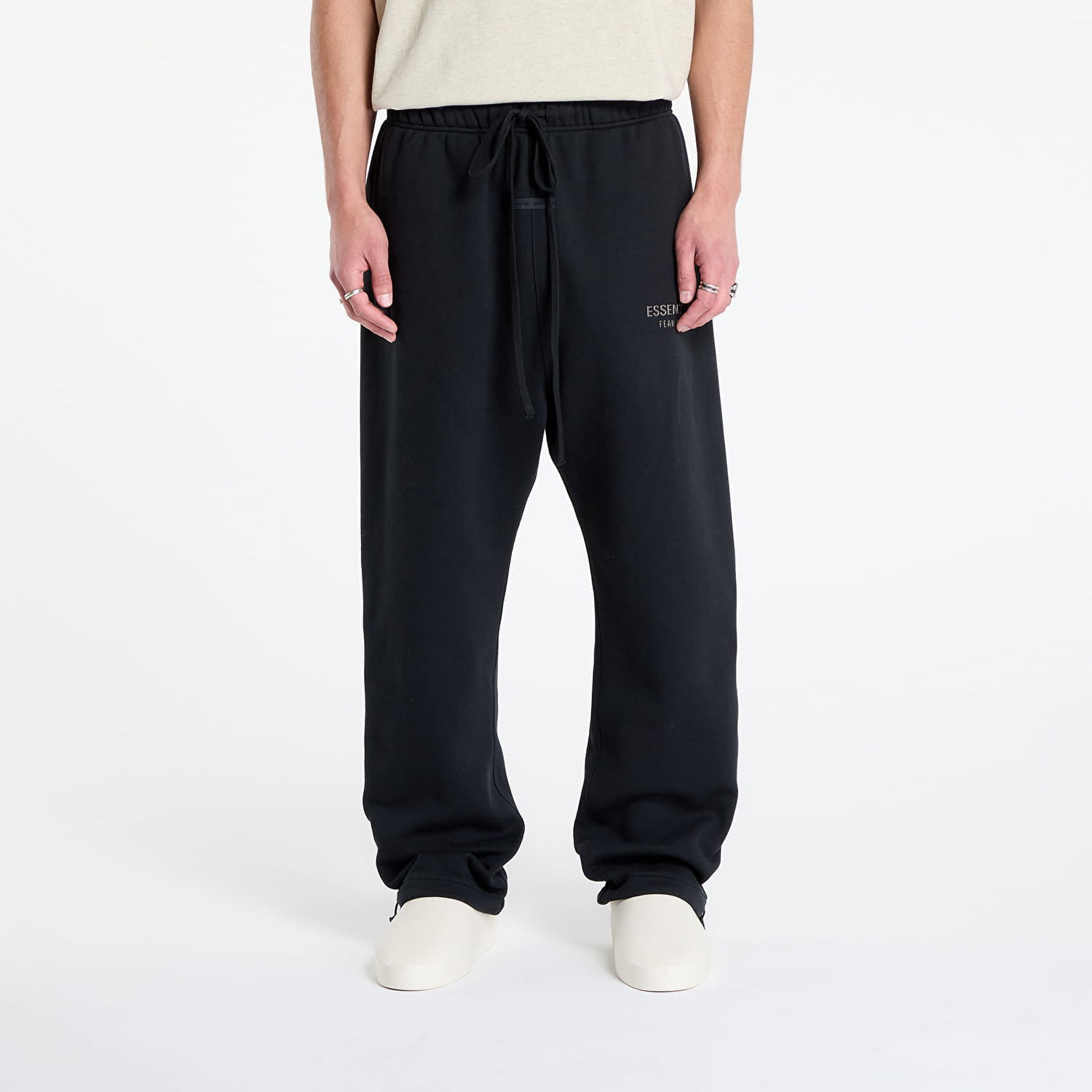 Joggingbukser Fear of God Fear of God Essentials Relaxed Fleece Sweatpants Sort | 130SP258220F-861, 0