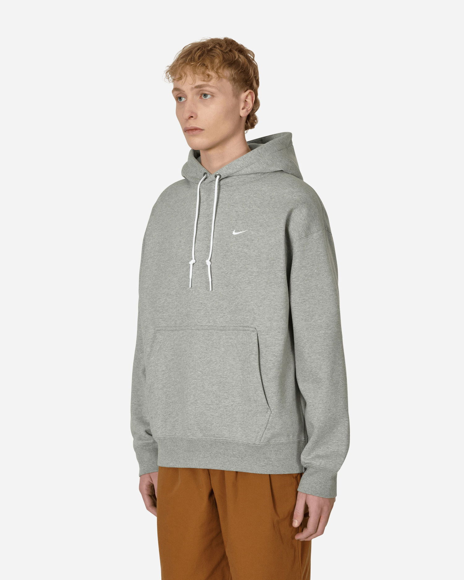 Sweatshirt Nike Solo Swoosh Hooded Sweatshirt Grå | DX1355-063, 1