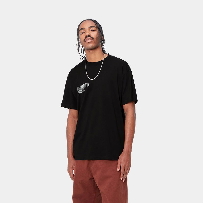 T-shirt Carhartt WIP Jalou Graphic T-Shirt Sort | I033944_9
