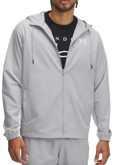 Vindjakke Under Armour UA Rival Woven Windbreaker Jacket Grå | 1390149-011, 0