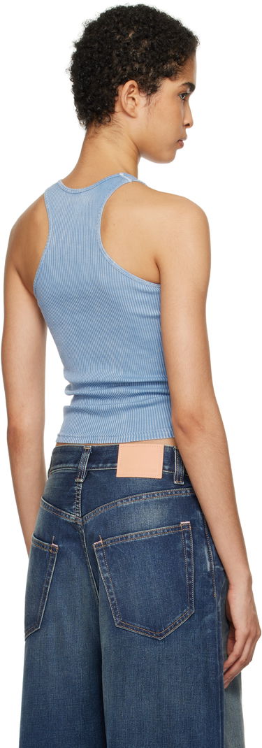 Tanktop Alexander Wang Alexander Wang Classic Racer Tank Top Blå | WL001W, 2