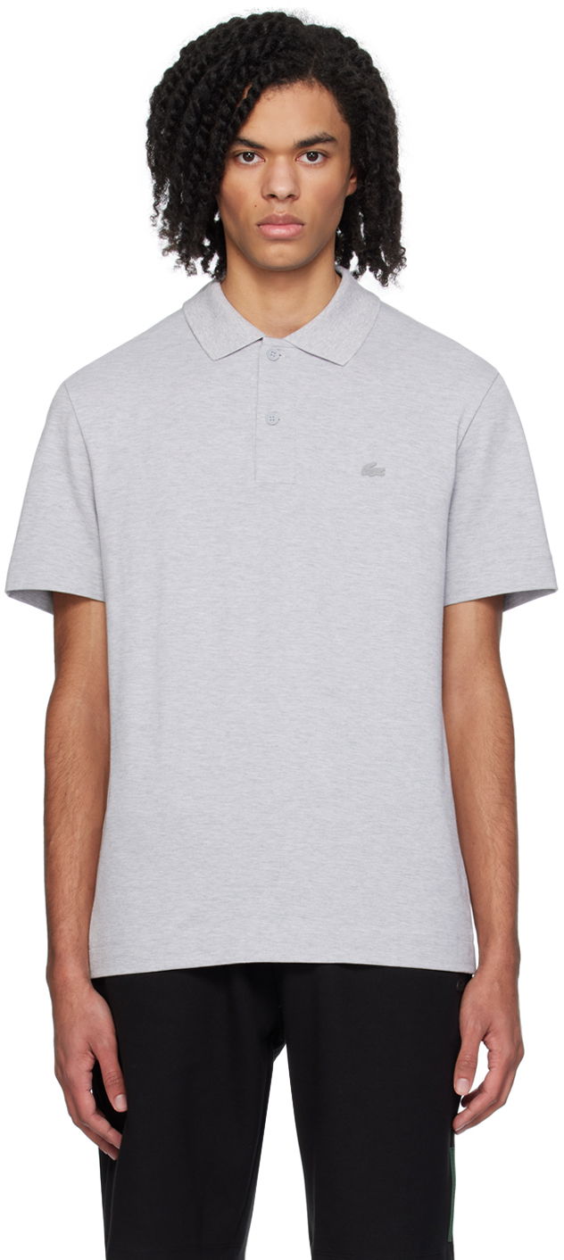 Polo skjorte Lacoste Movement Polo Tee Grå | PH8361_CCA, 0