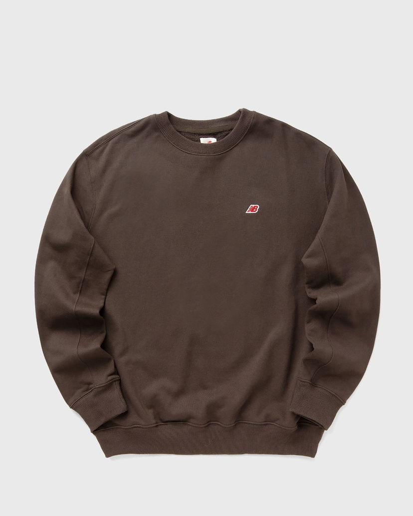 Sweatshirt New Balance Core Crewneck Sweatshirt Brun | MT43541-RHE