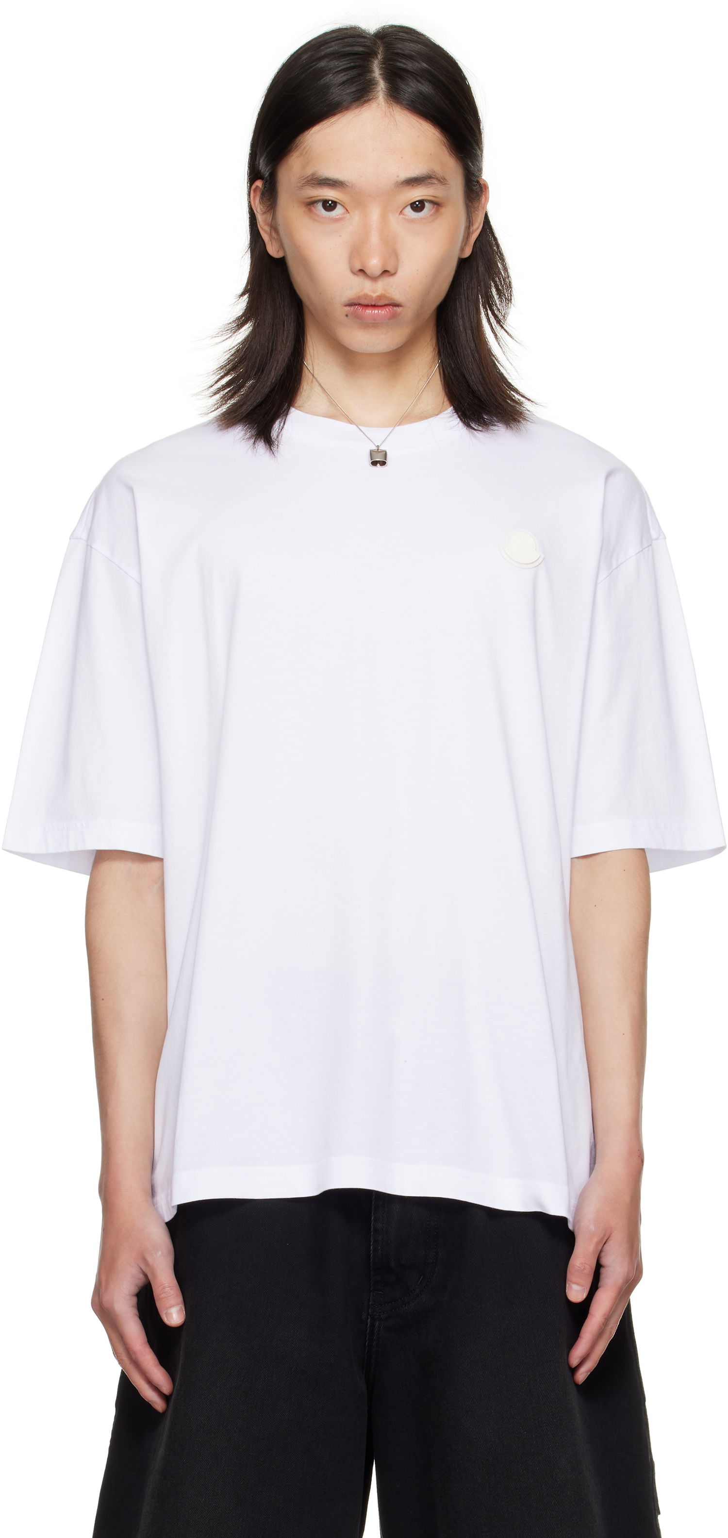 T-shirt Moncler Genius x A$AP Rocky Short Sleeve T-Shirt Hvid | K24048C0000289AYW, 0