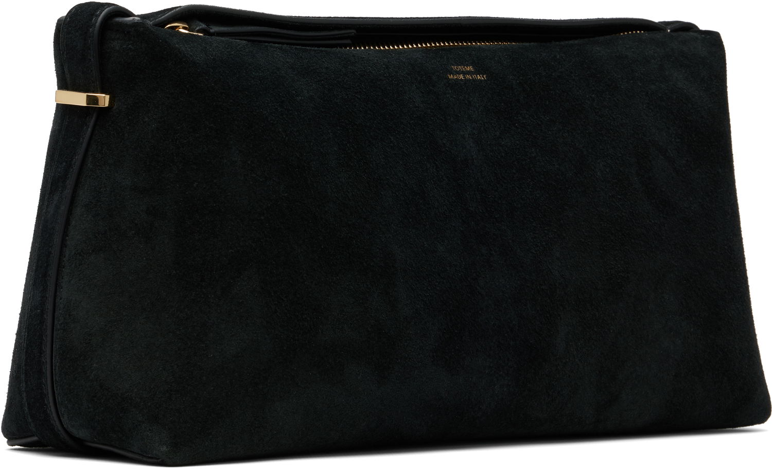 Håndtaske TOTEME Belted Suede Clutch Sort | 253-WAL0093-LE0004, 1