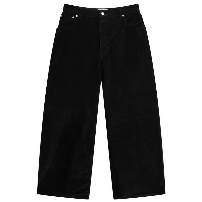 Bukser Studio Nicholson Studio Nicholson Volume Pants, Size Large Sort | PAOLOSNM-1023-BLK