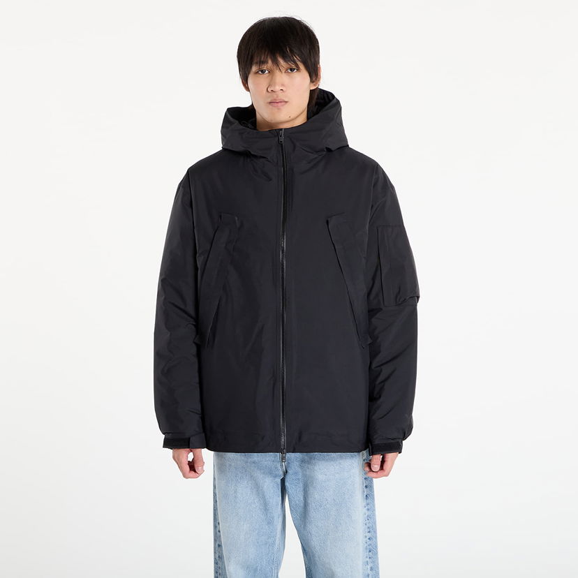 Jakke Y-3 Y-3 Graphic Hooded Jacket Sort | JW4619
