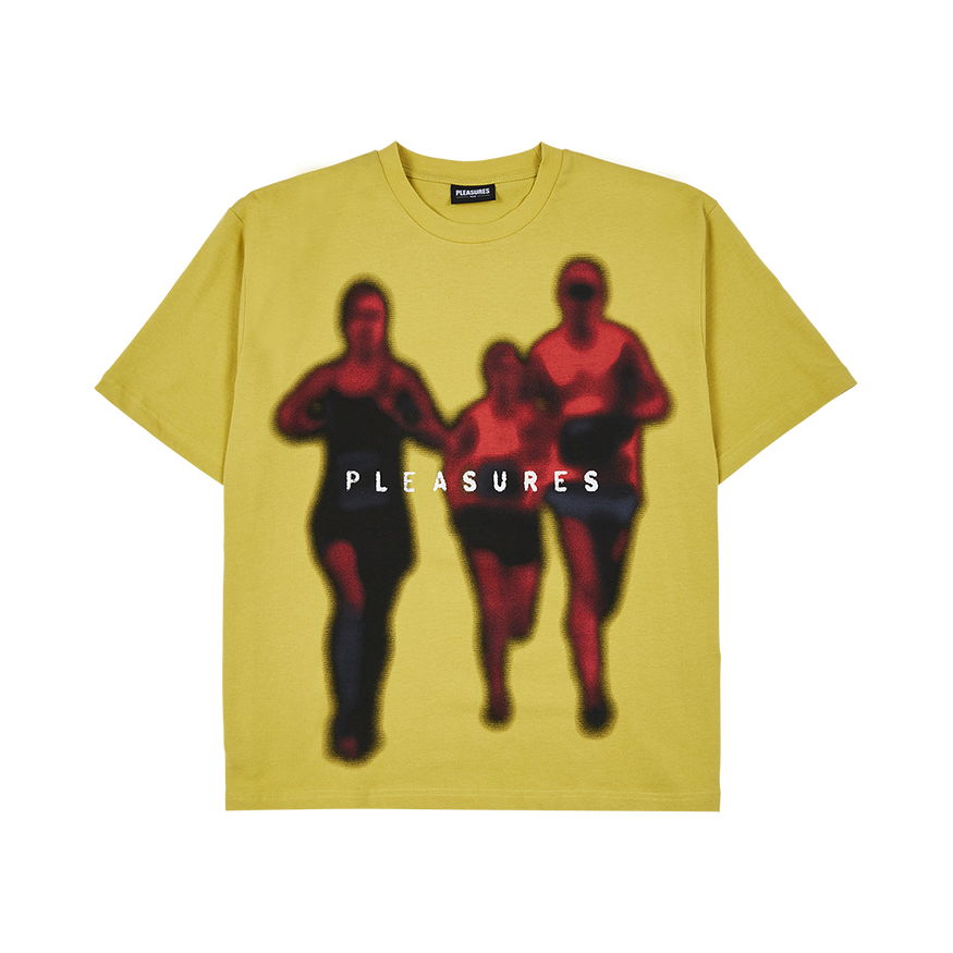 T-shirt Pleasures Leader Heavyweight Tee Gul | P22SU011, 0