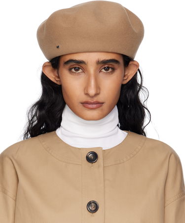 Baret Max Mara Pitti Felt Beret Beige | 2525576014600, 0